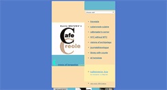 Desktop Screenshot of cafecreole.net